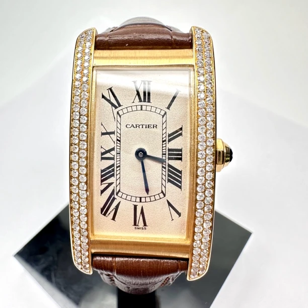 95新 Cartier/卡地亚 坦克系列/22.5*41mm/石英/单表