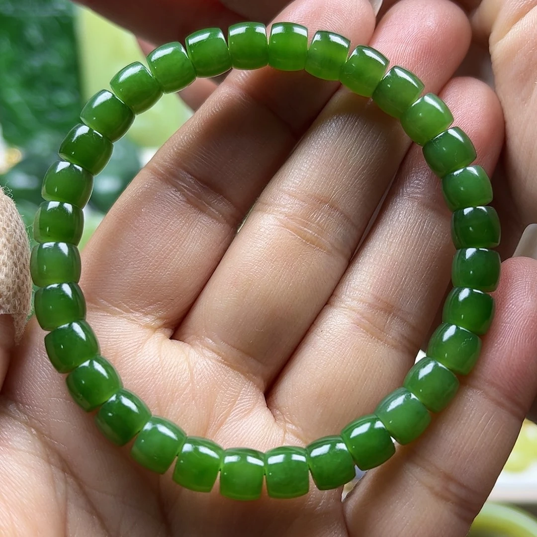 和田玉手串未镶嵌