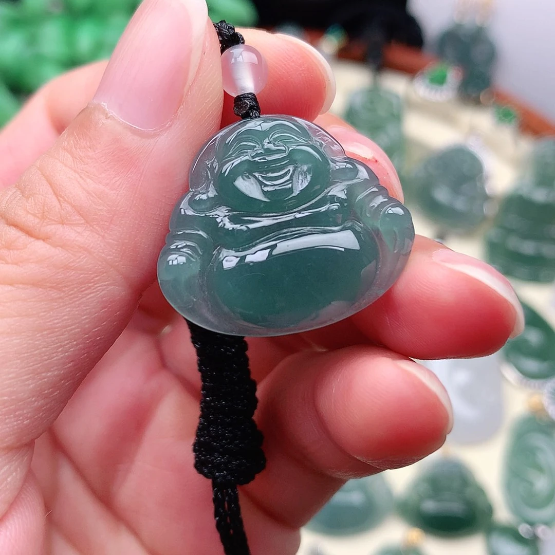 翡翠未镶嵌颈饰吊坠