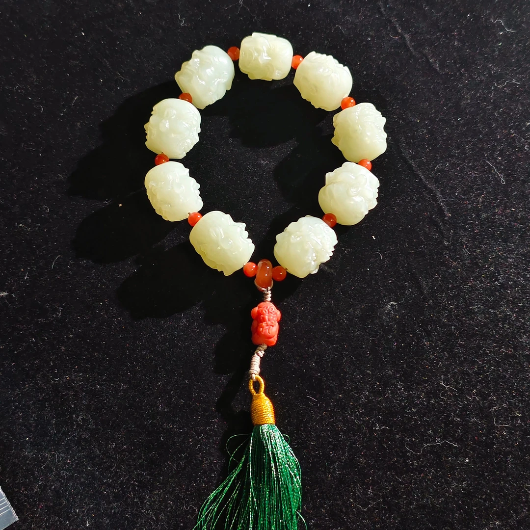 和田玉十八罗汉手持1006Z