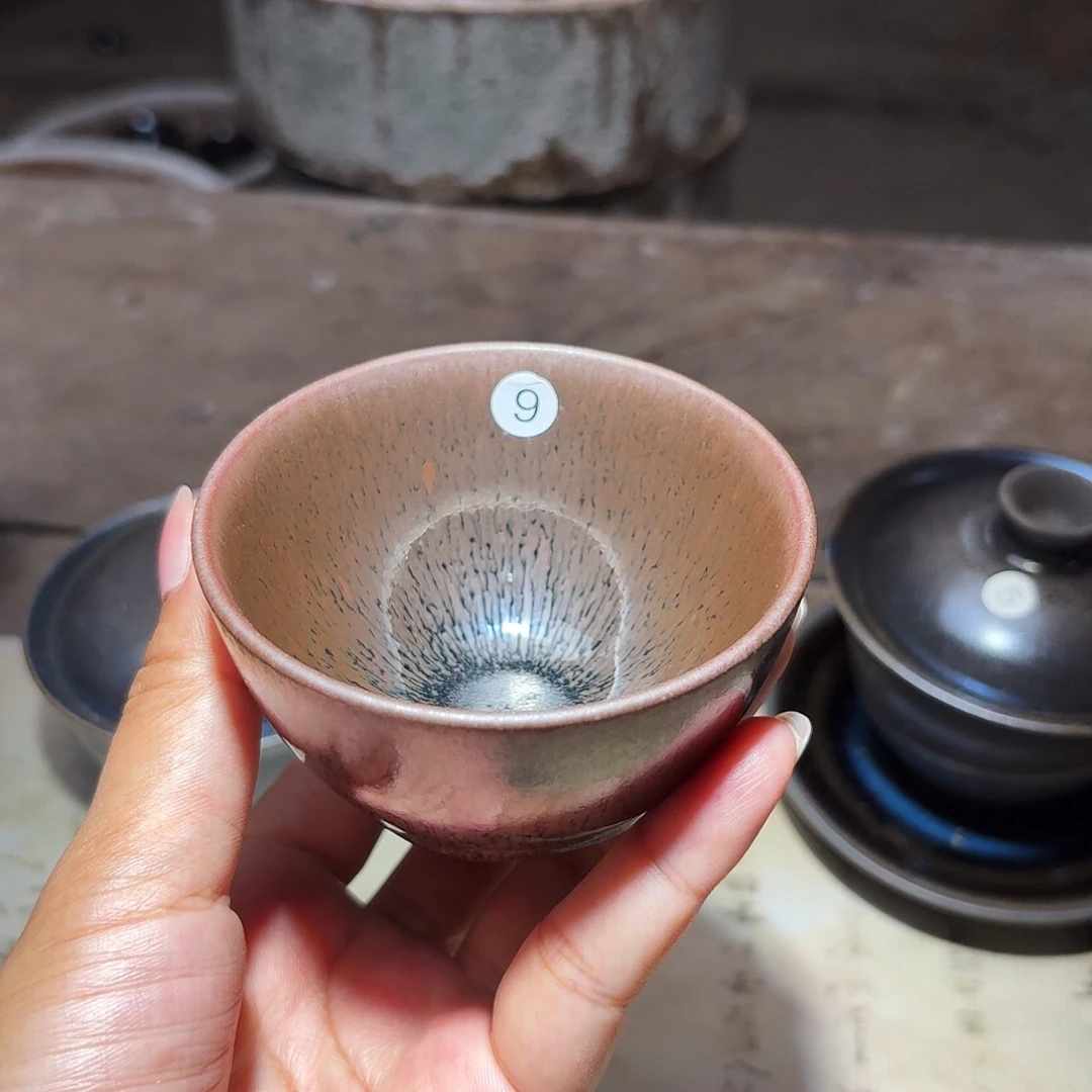 茶盏义兴龙窑建盏9微瑕