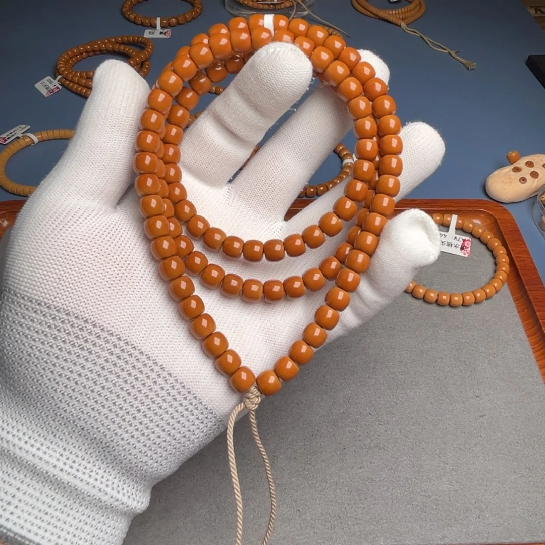 手串橄榄核8.1尺核尖老挝A5脖挂