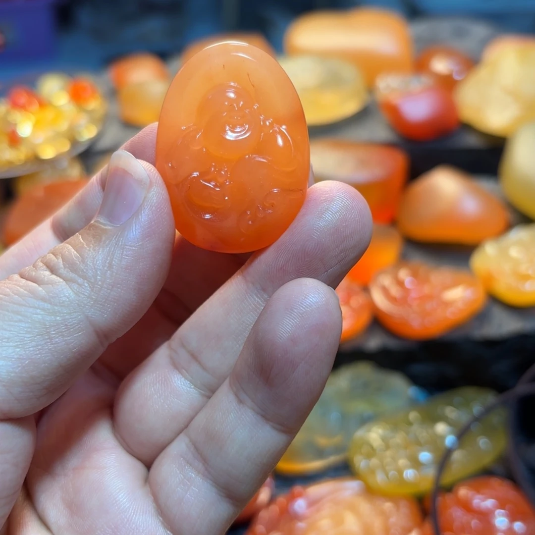 石英质玉挂件未镶嵌悠*