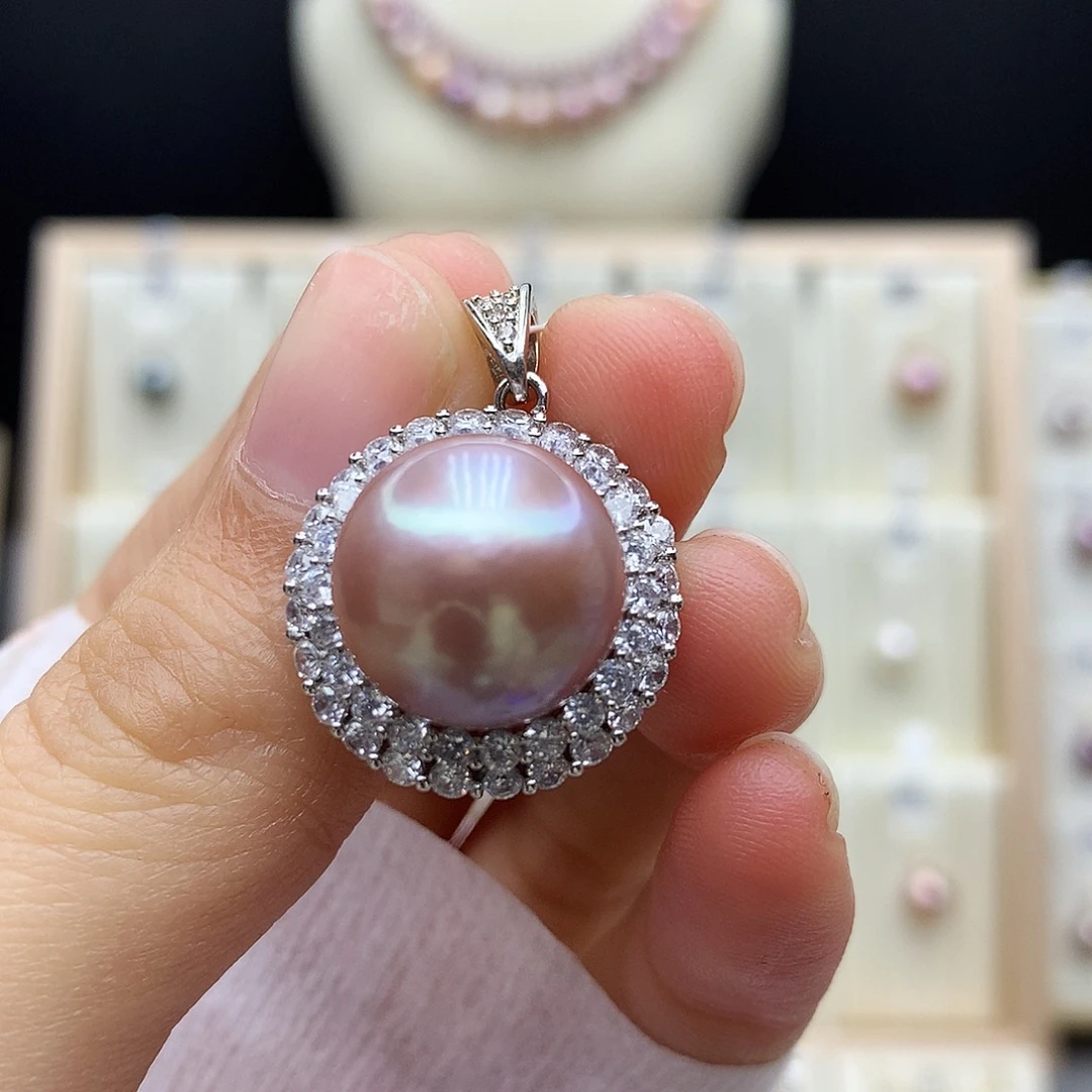 颈饰合金淡水珍珠