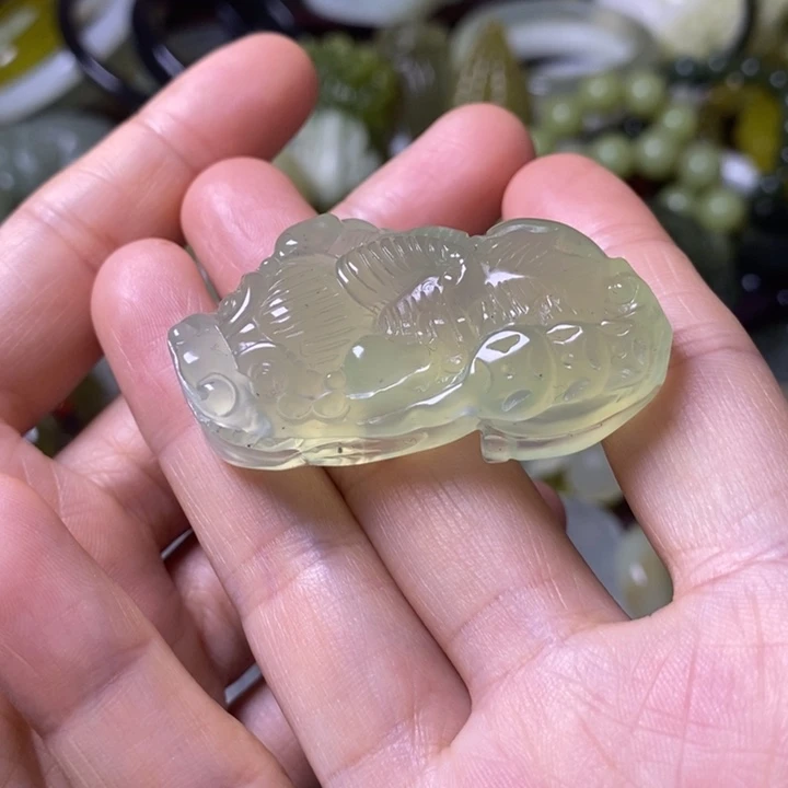 岫玉岫玉挂件未镶嵌