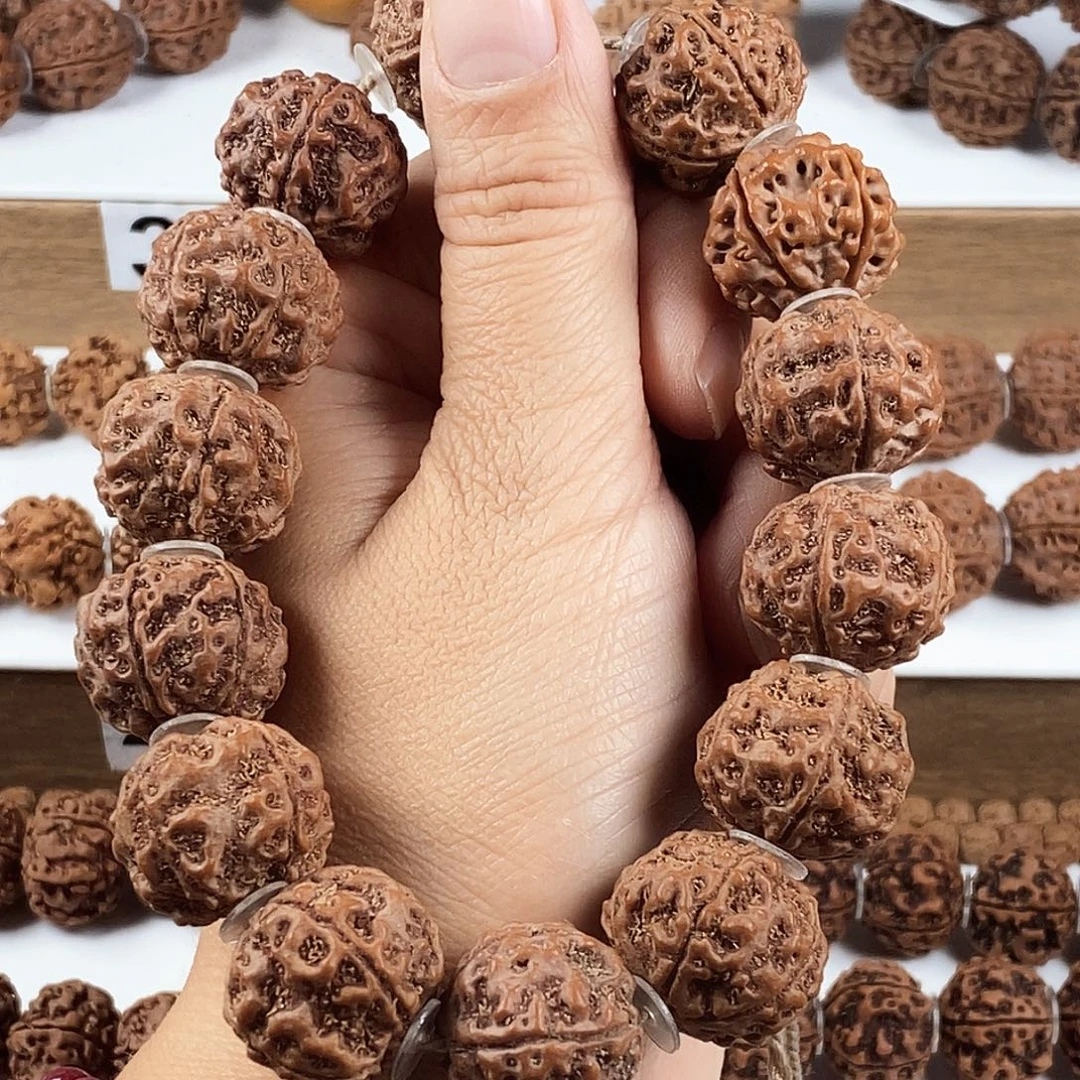 金刚菩提手串原生态精品千金盘龙