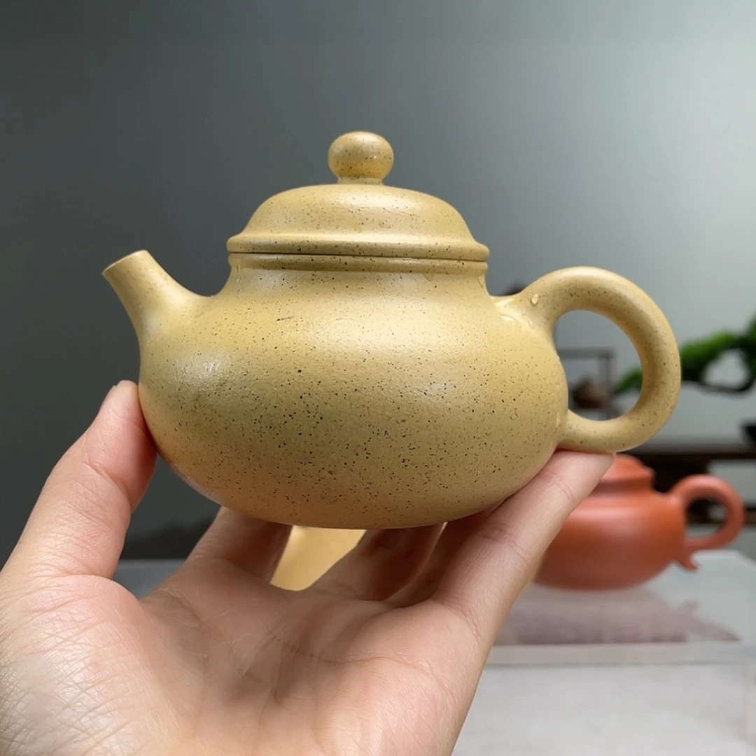 【闪购商品】茶壶紫砂芝麻绿容天容量180cc