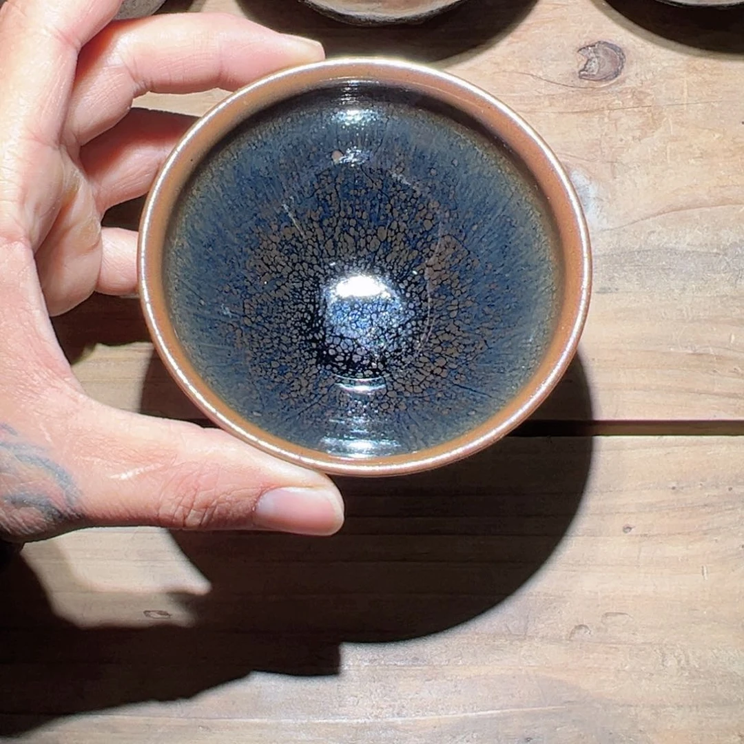 茶盏老木头柴烧建盏精选18