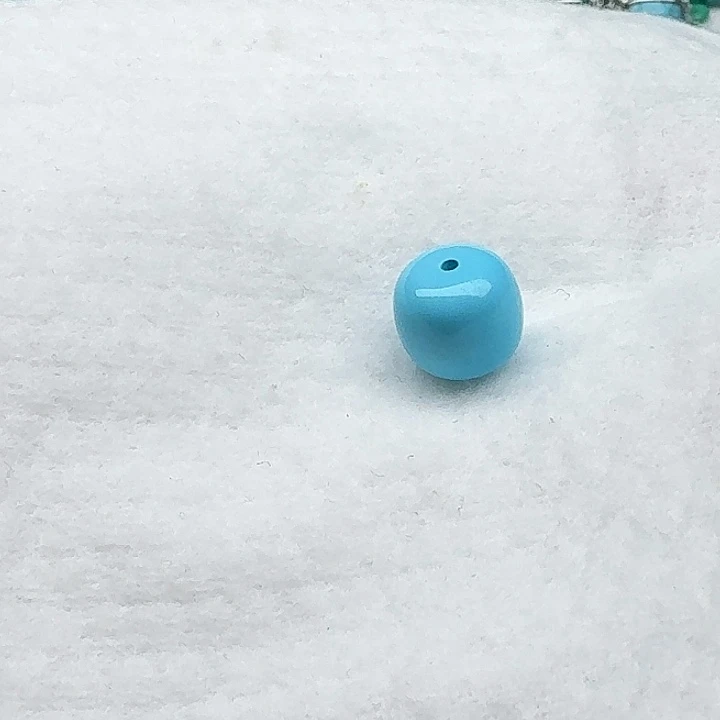 尺寸：12/11蓝老型珠 单珠一颗