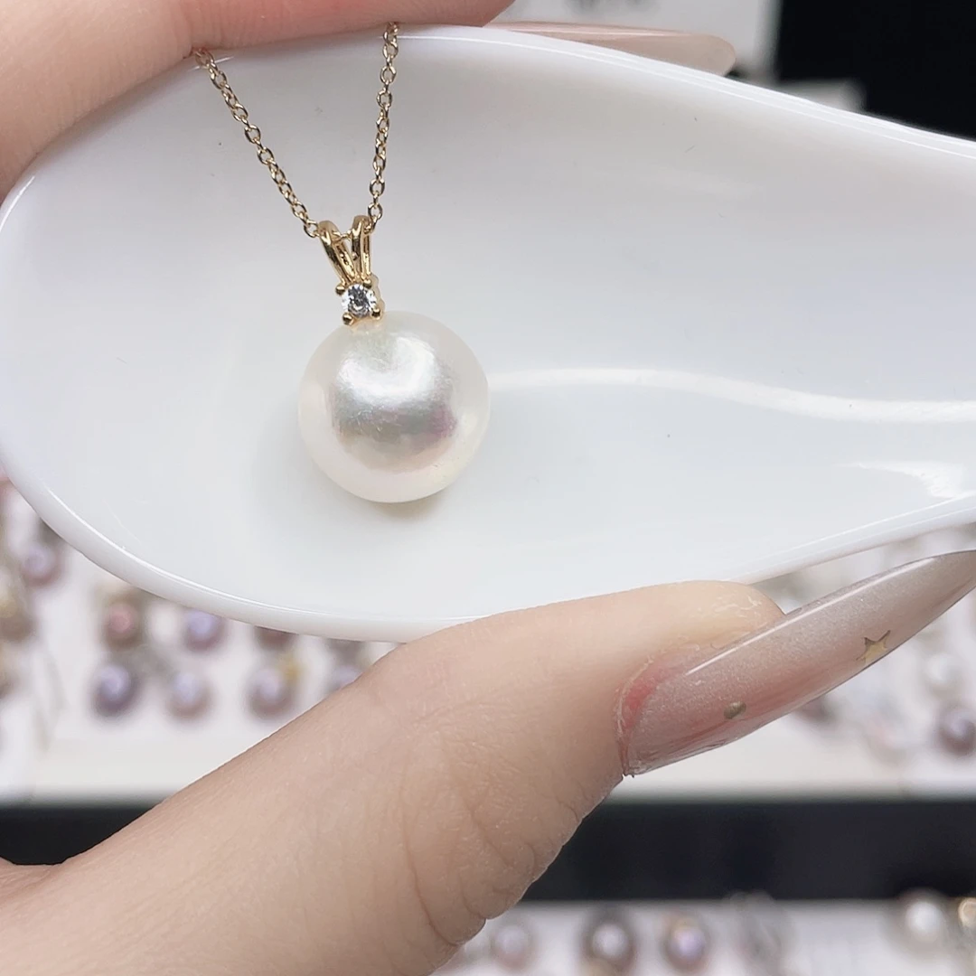 吊坠(赠链)淡水珍珠合金