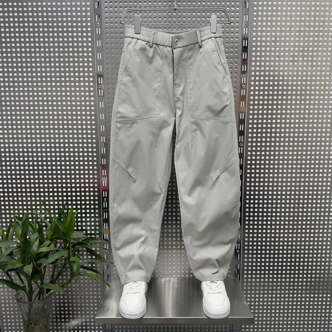 秋季立体剪裁潮哈伦裤宽松型精致韩风休闲裤子男款爆款2025新款