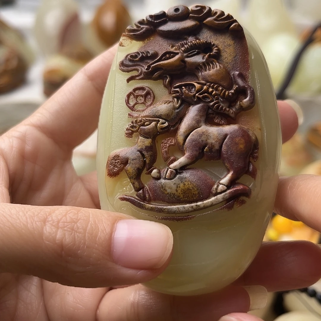 石材古青石不退换羊微瑕