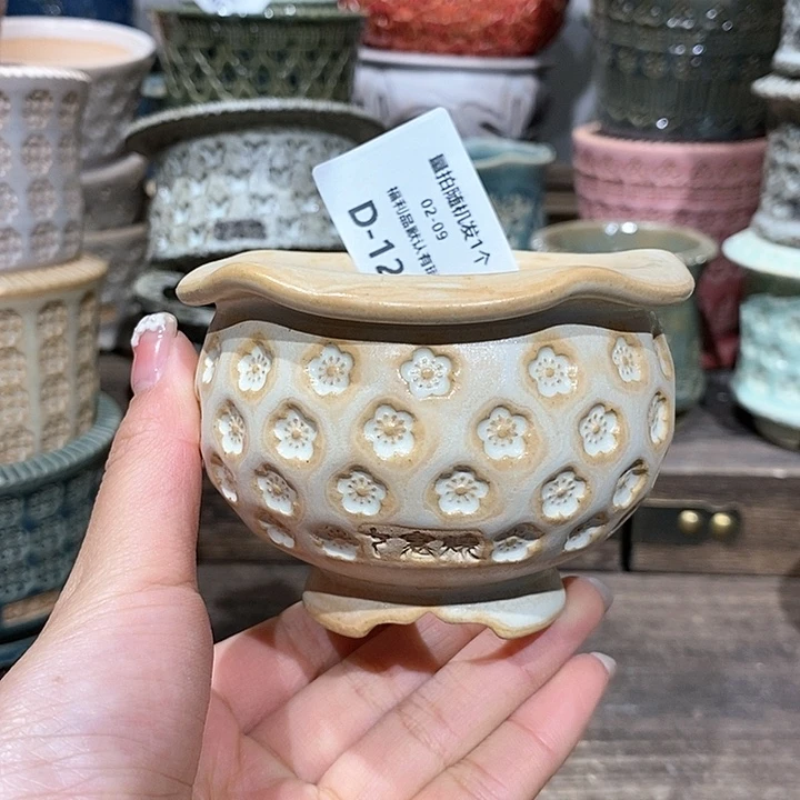 七里烧花盆2-9-127口径6