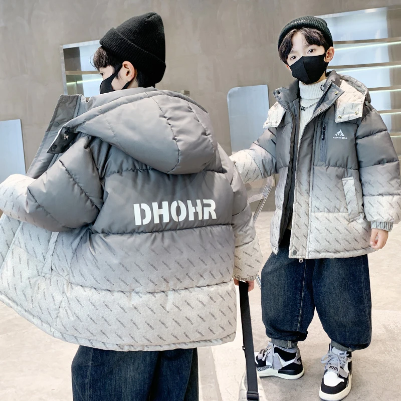 男童棉衣冬季2025新款儿童加厚棉服中大童韩版棉袄童装派克服男孩