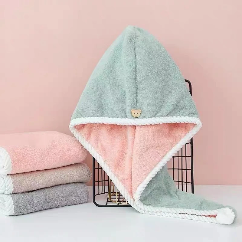 发干帽干发帽吸水强大人小孩通用包头巾