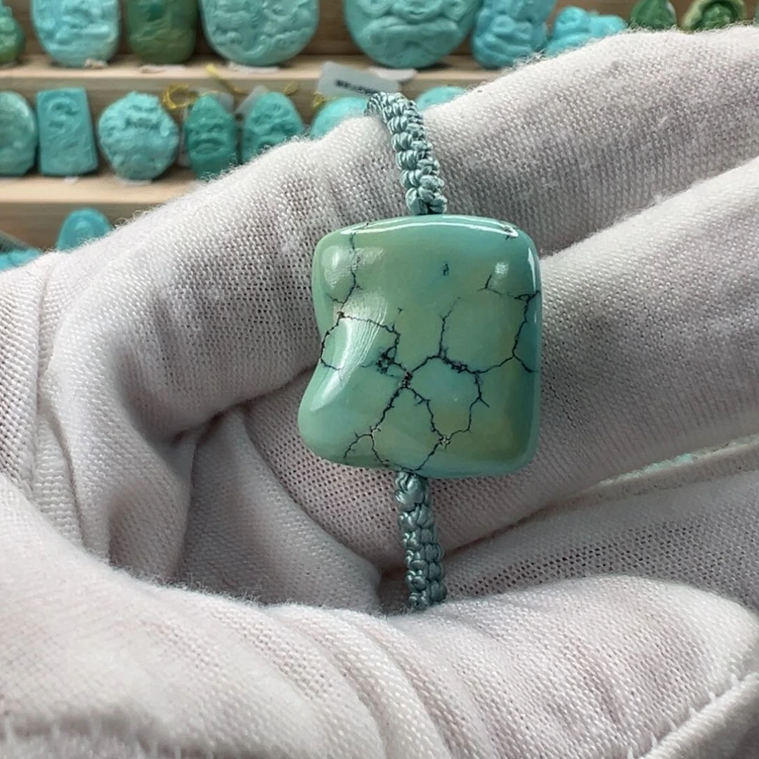 未镶嵌绿松石随形18mm