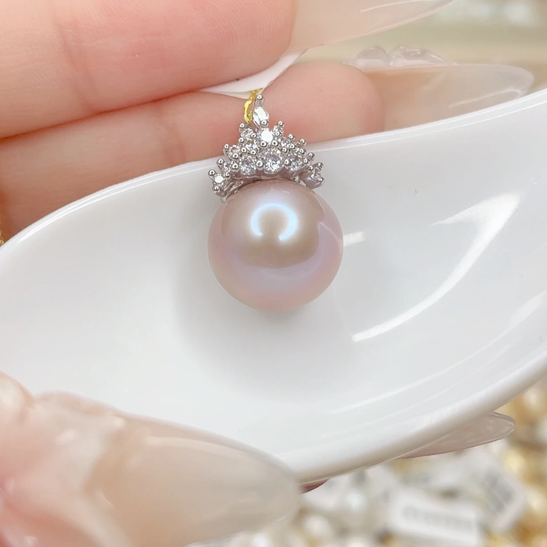 淡水珍珠合金吊坠(赠链)