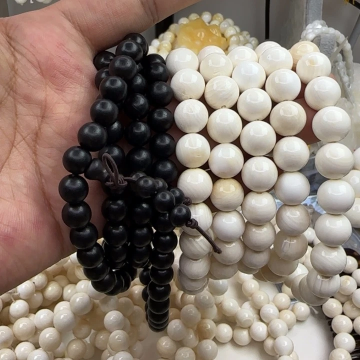 东非黑黄檀（紫光檀）手串/手链木纹1.0脖挂