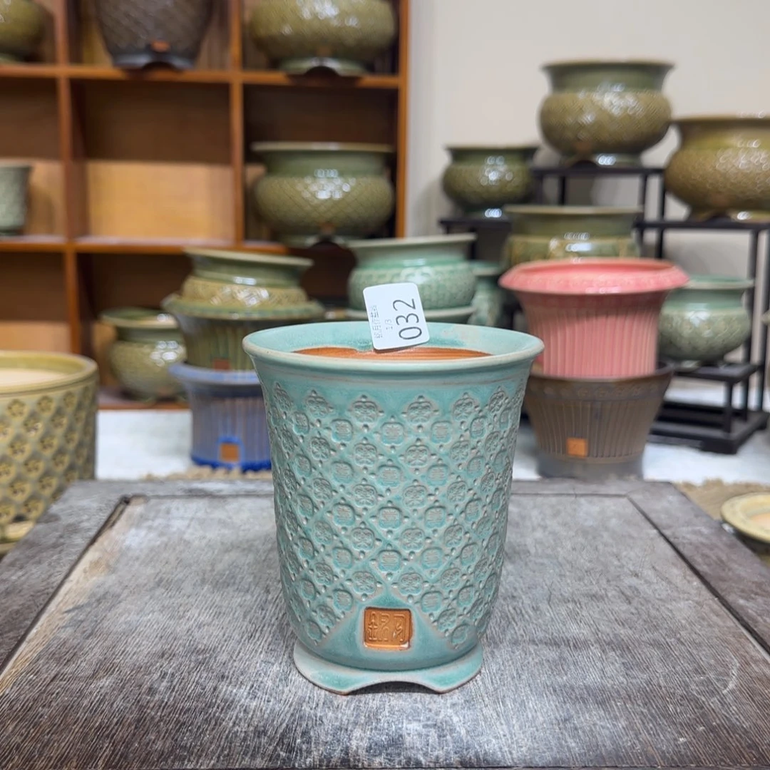 手工花盆 032 内口口径7.8 cm