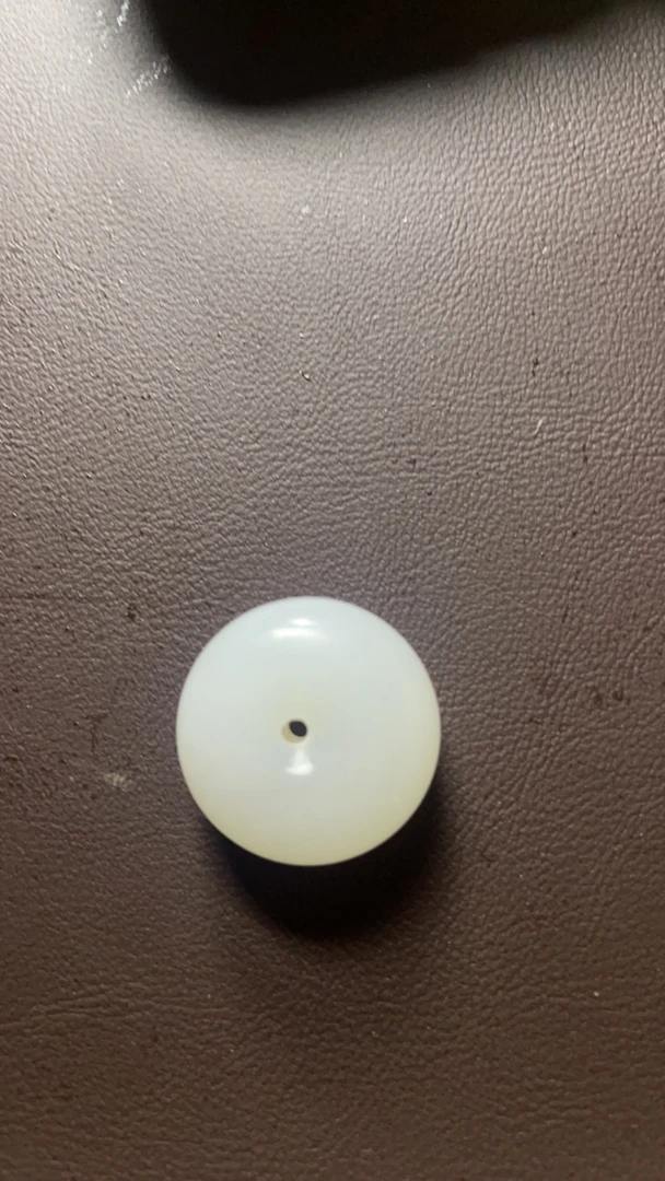 和田玉羊脂白平安扣