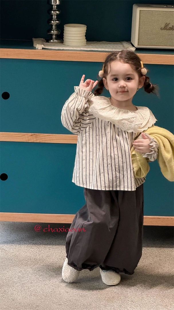 茶小安·25秋～韩系娃娃衫X52999（汉服）条纹