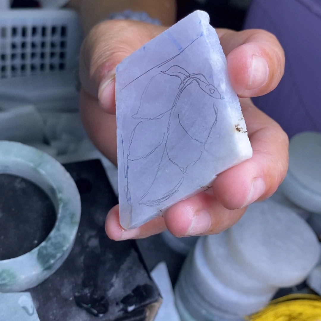 未镶嵌定制翡翠工1.5