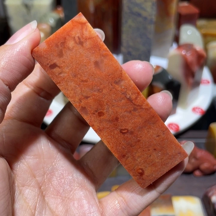 寿山石印石素章印章