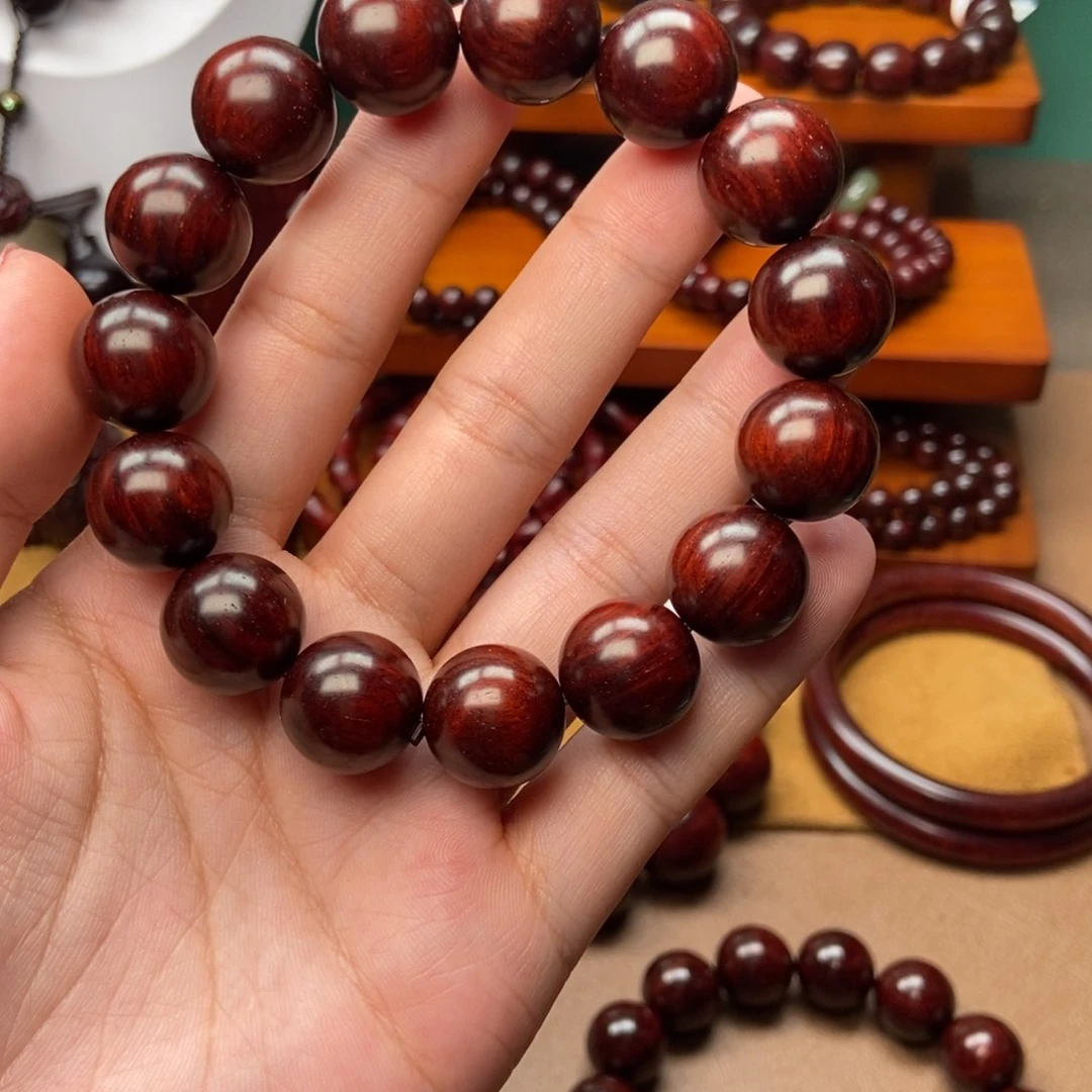 小叶紫檀手串/手链~****?原汁原味1.5