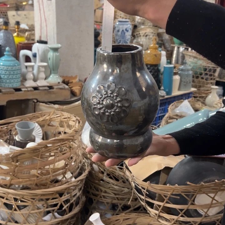 瓶高度20厘米口径7厘米微瑕捡漏