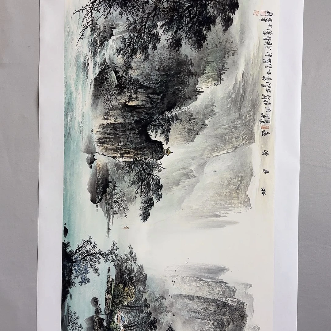 王***.国画黎俸禄黎俸禄140x68