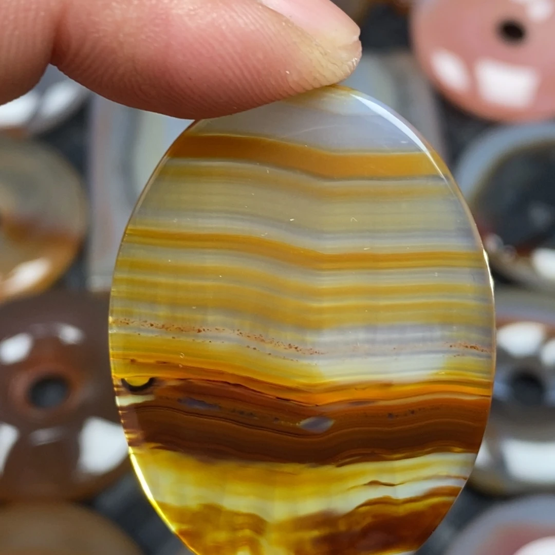 玛瑙/玉髓未镶嵌颈饰