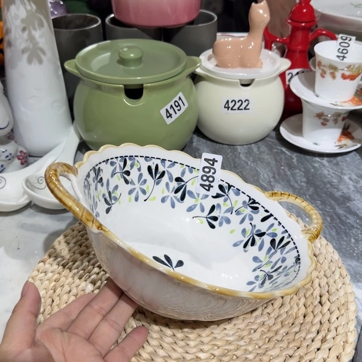 瓷片瑕疵陶瓷满15包邮4894