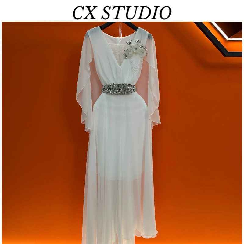 QC[YC]编码78 经典收腰轻奢时尚春夏季连衣裙（定制女装）TG849