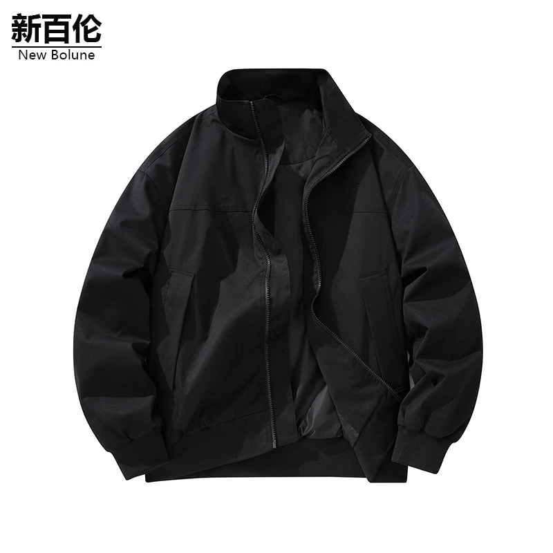 新百伦/NEW BOLUNE美式夹克男秋季新款潮流百搭宽松户外长袖外套