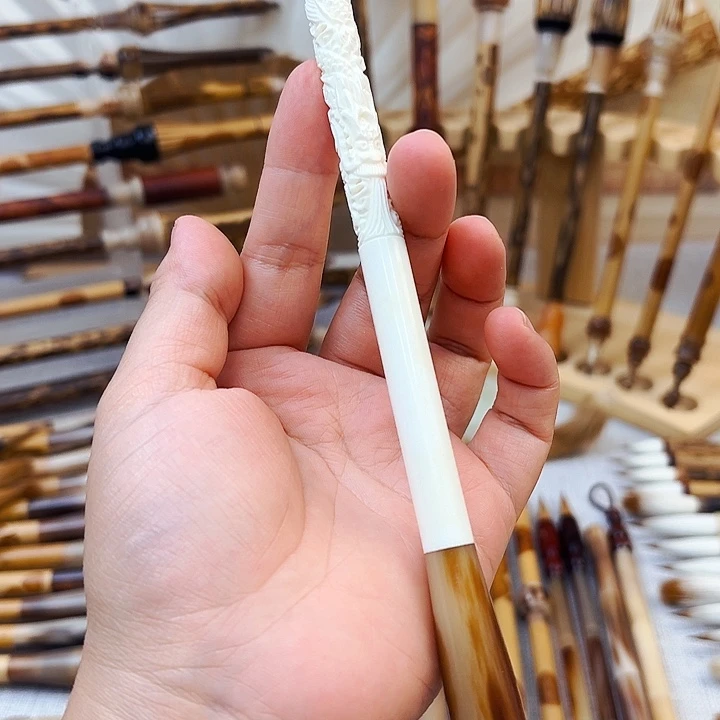 纯狼毫中大楷4.5出锋辽尾