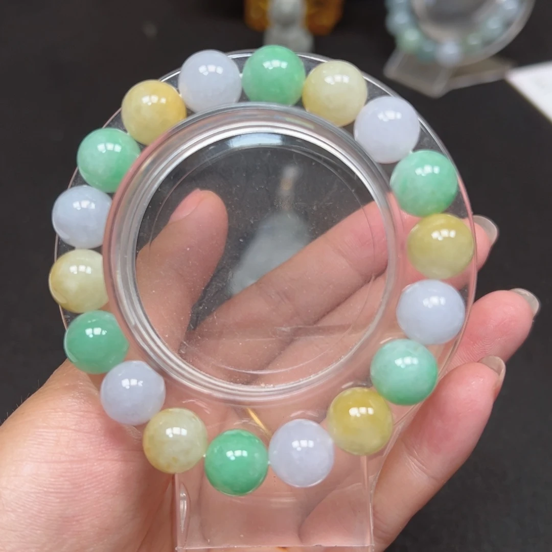 翡翠未镶嵌颈饰天然A货缅甸翡翠