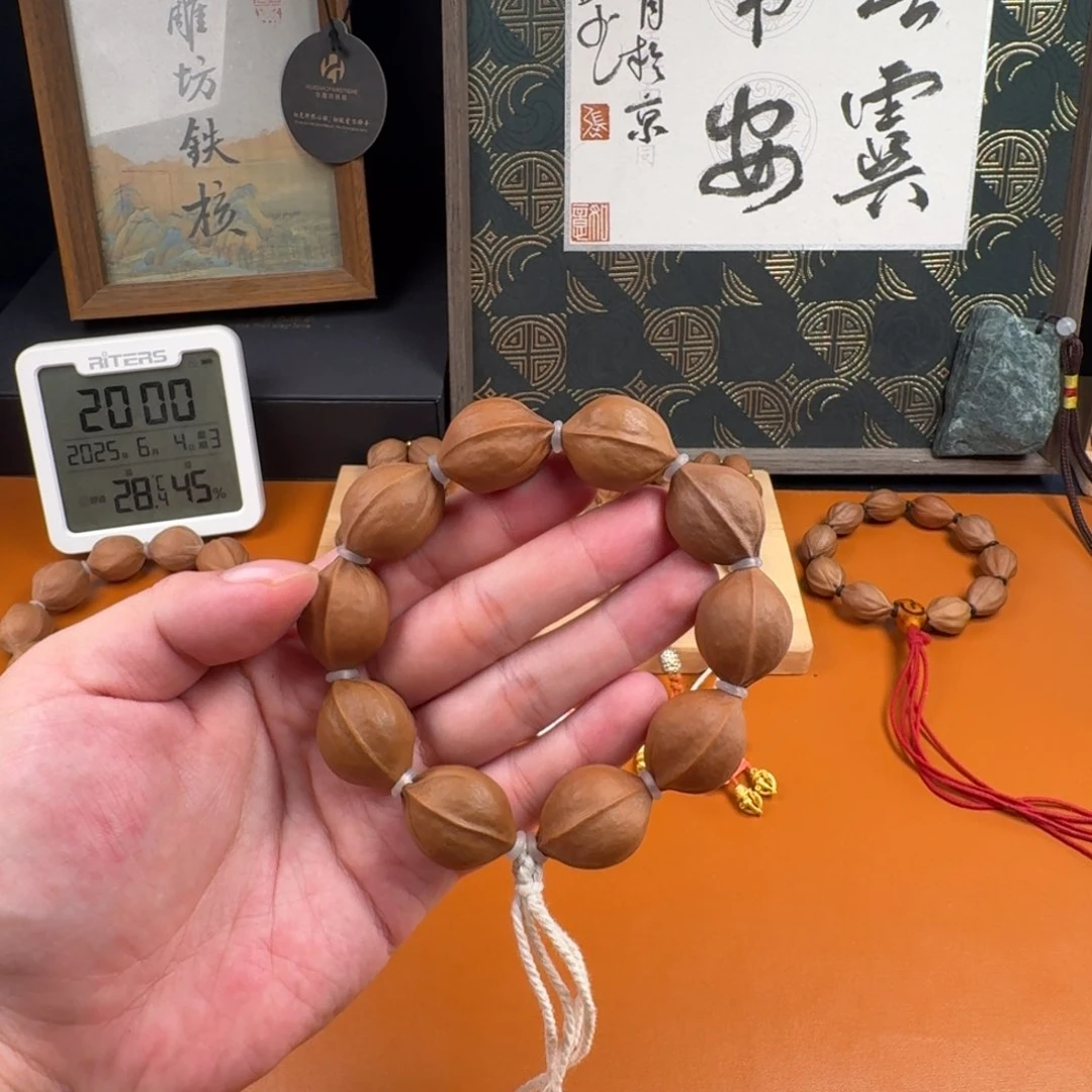 橄榄核手串/手链1.98*2.6边肚同尺