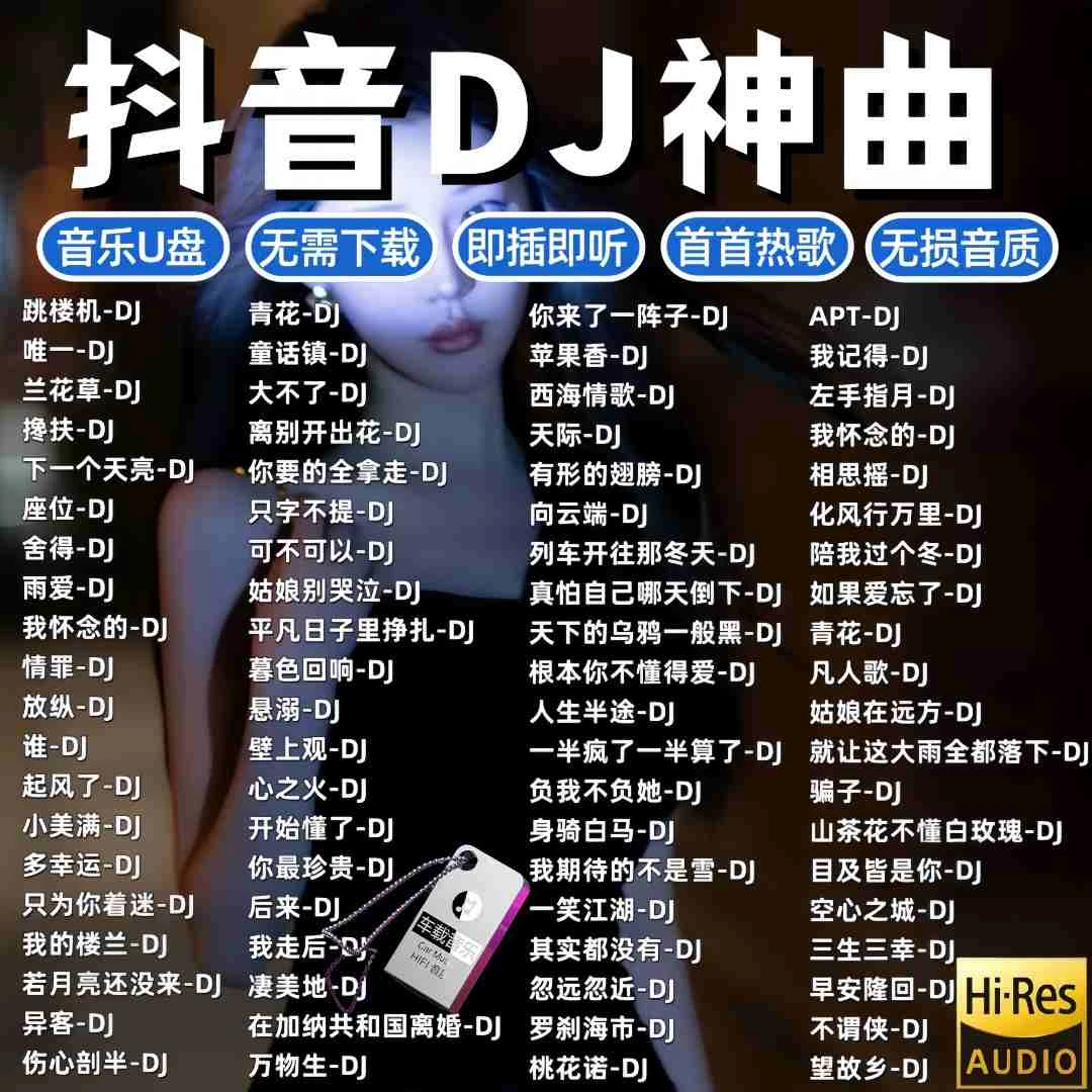 无损高音质【车载音乐u盘】超劲爆dj豪车专用无损柏林之声dj音乐u盘