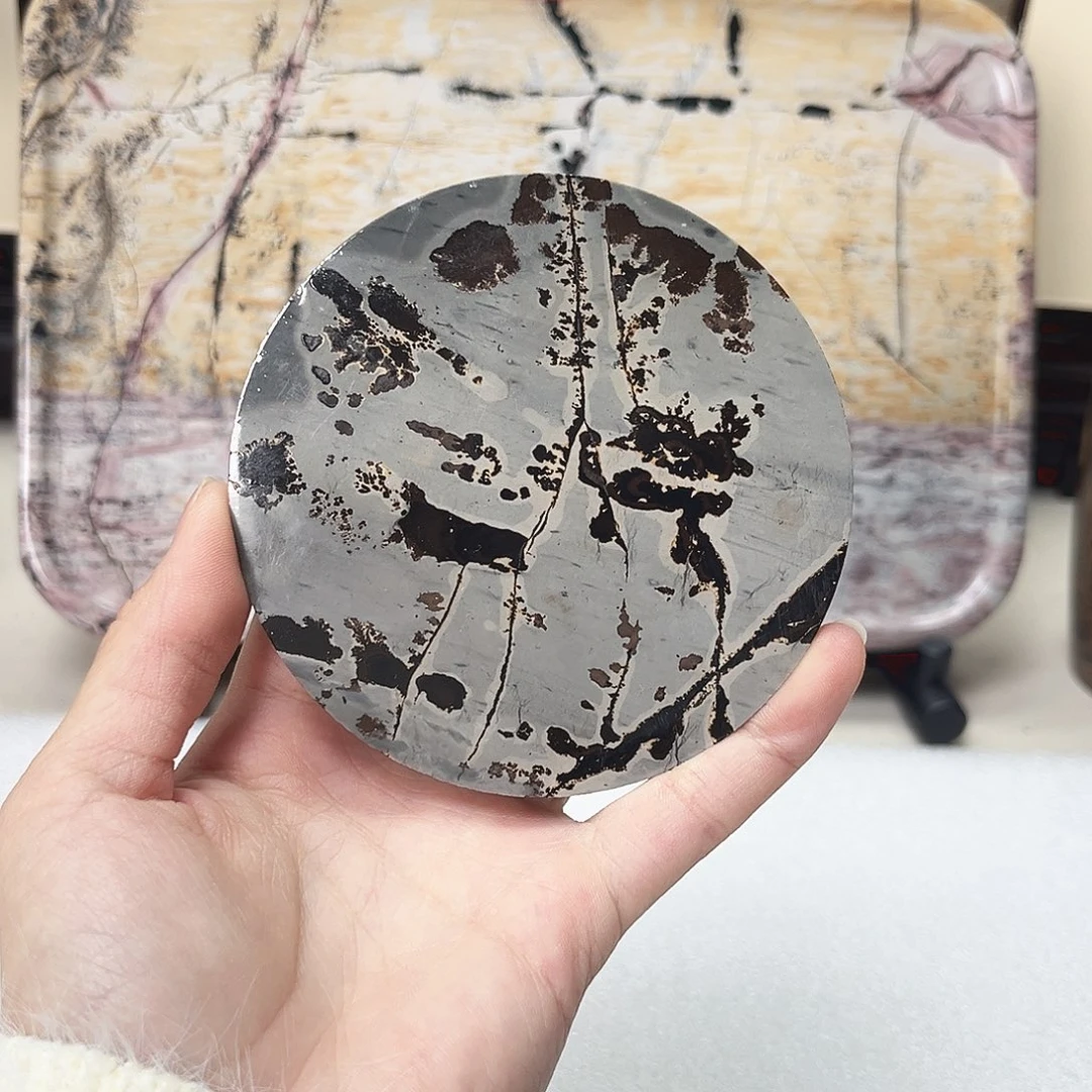 石材广西天然国画石