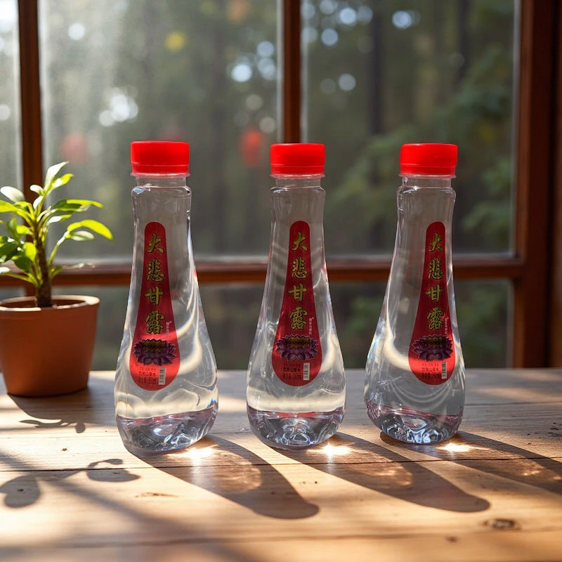 大悲甘露水礼佛贡品260ml瓶装包装饮用天然水福建特产深山水源