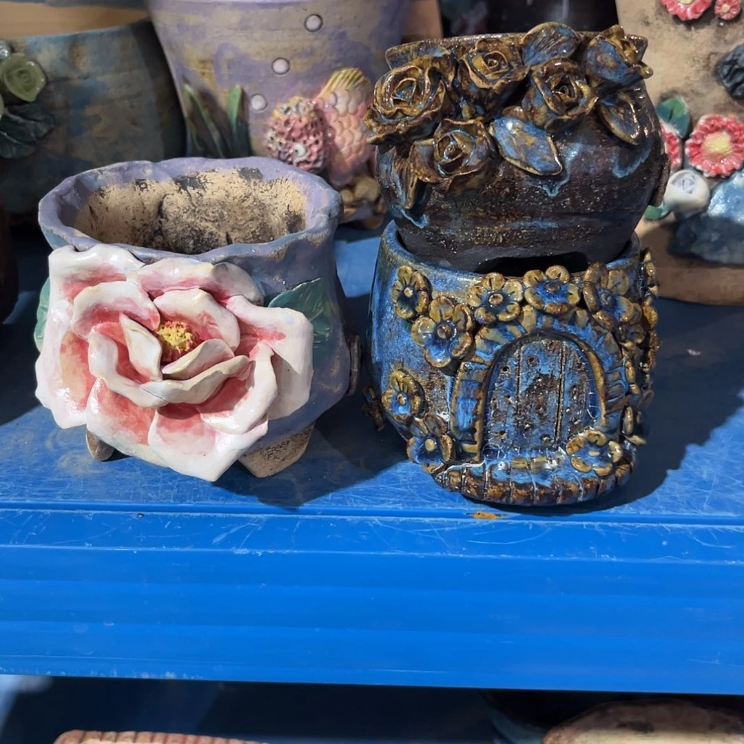 福利25 号陶然花器手工花盆