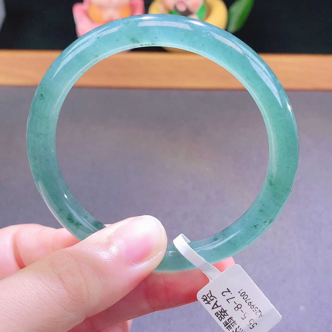 翡翠未镶嵌手镯天然翡翠