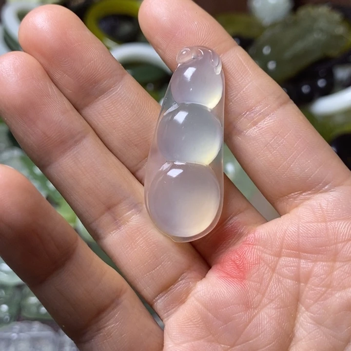 岫玉岫玉颈饰未镶嵌