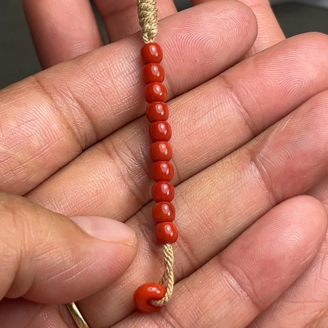 周***周南红玛瑙合金颈饰