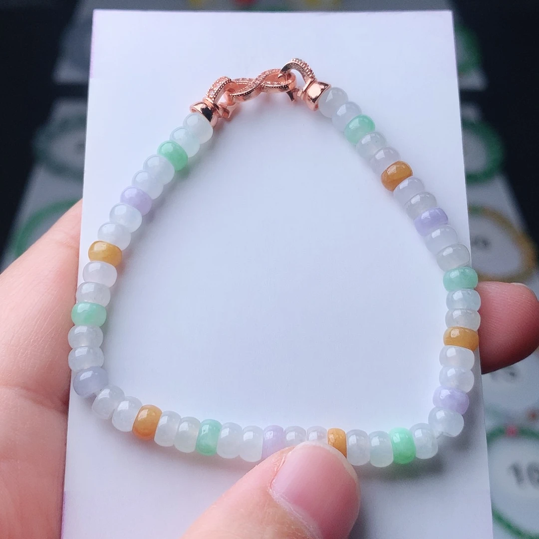 翡翠未镶嵌手链翡翠