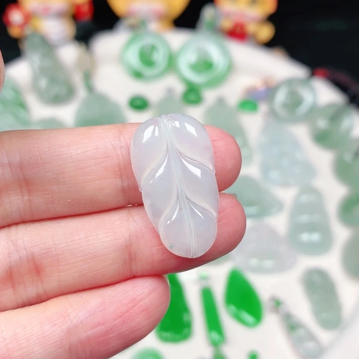 颈饰未镶嵌翡翠缅甸天然A货翡翠