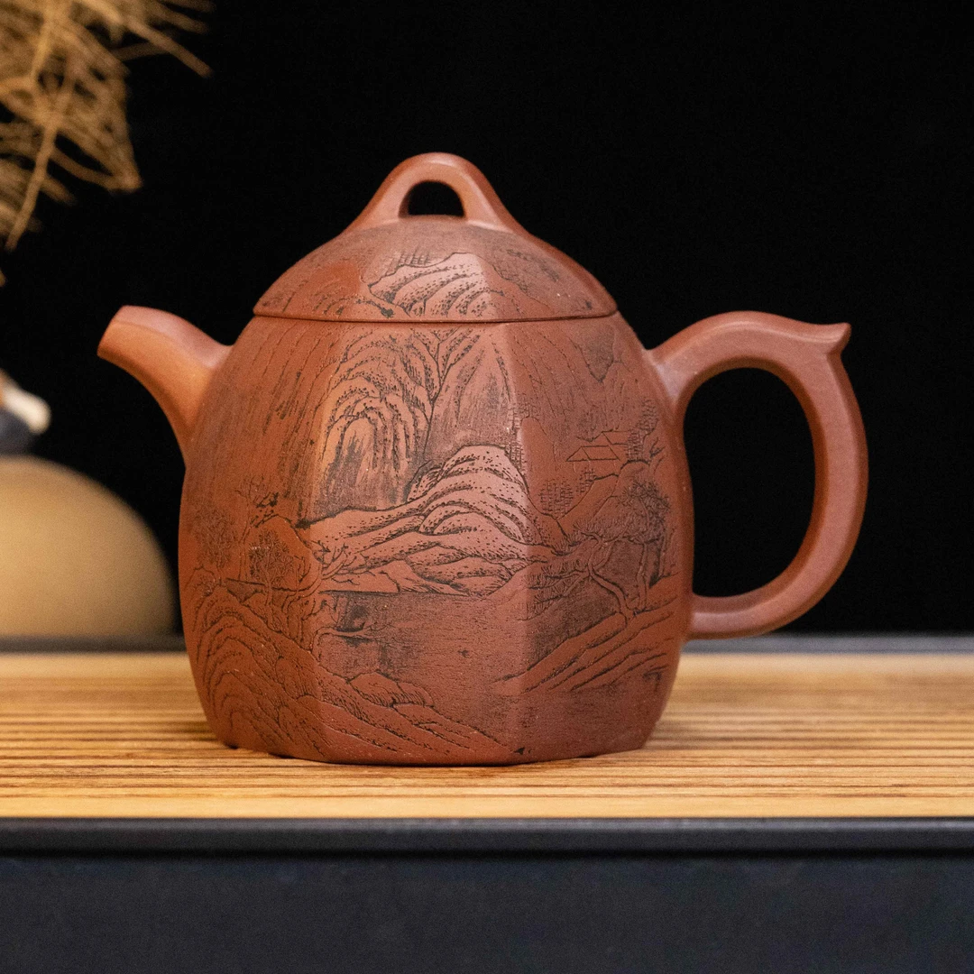 LLK2-015  李立科   宜兴手工紫砂   八方秦权