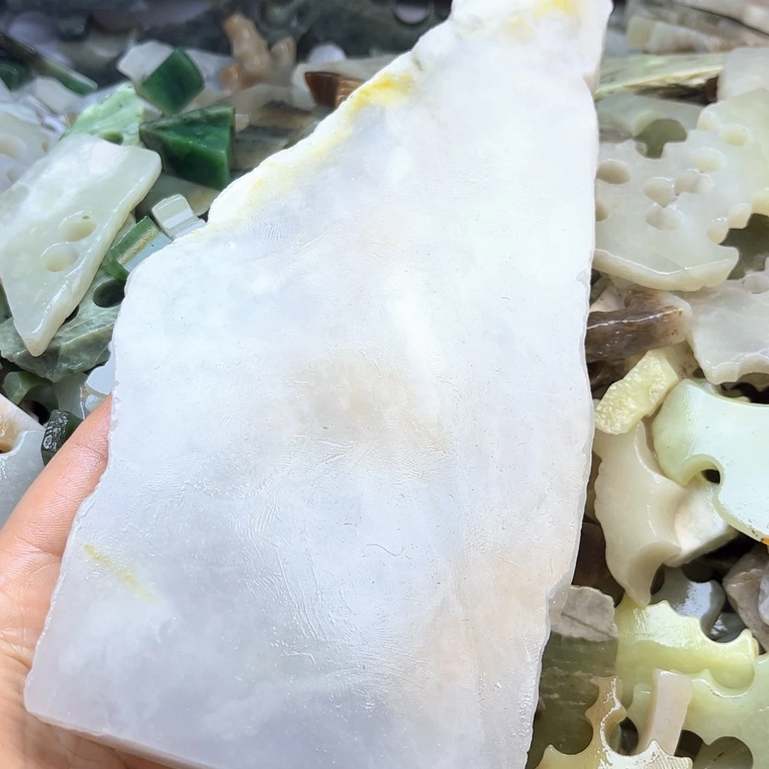 未镶嵌和田玉笔搁