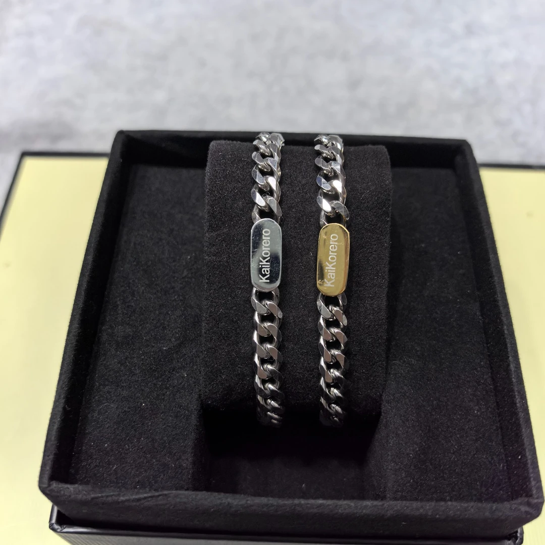 合金手链 手链 饰品屋-金属LOGO设计时尚手链012