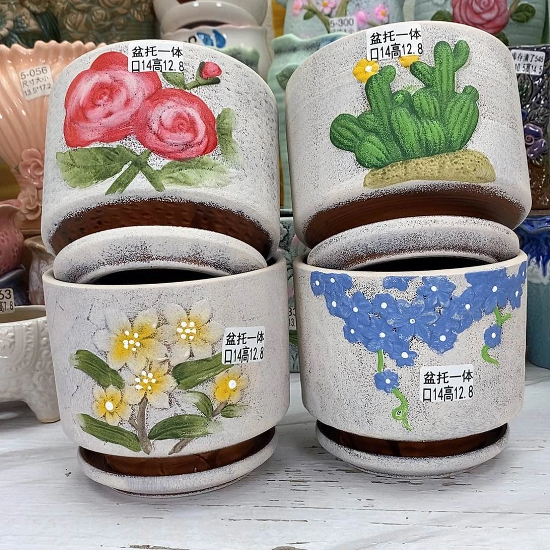 陶瓷@陶瓷花盆@@5839371835